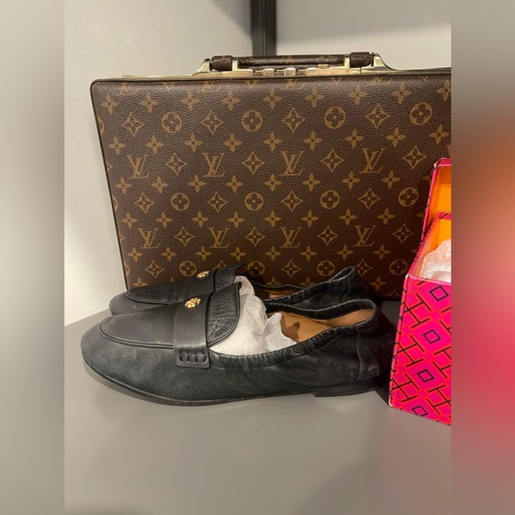 Tory Burch BALLET LOAFER Black 8.5 - Picture 3 of 9